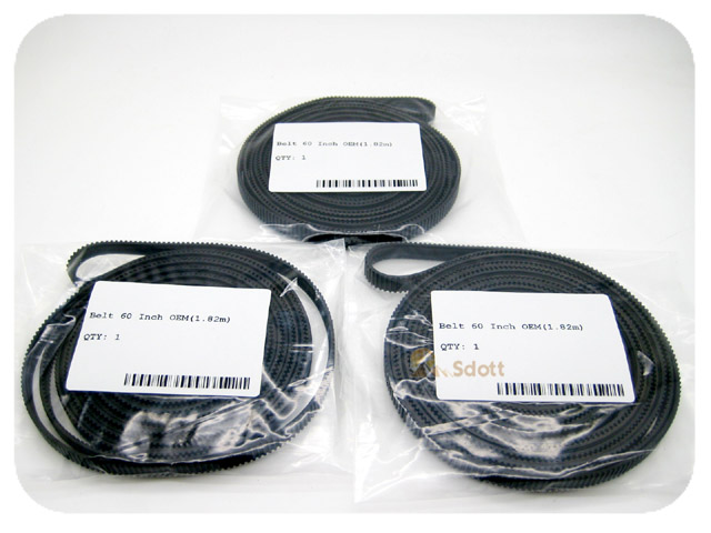 60" Carriage Drive Belt for Encad NovaJet 750/736/700/630/600/505/500/Pro 60e 60" Carriage Drive Belt for Encad NovaJet 750/736/700/630/600/505/500/Pro 60e